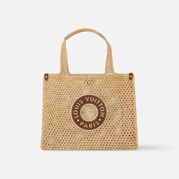 Louis Vuitton – By The Pool Raffia OnTheGo MM bag