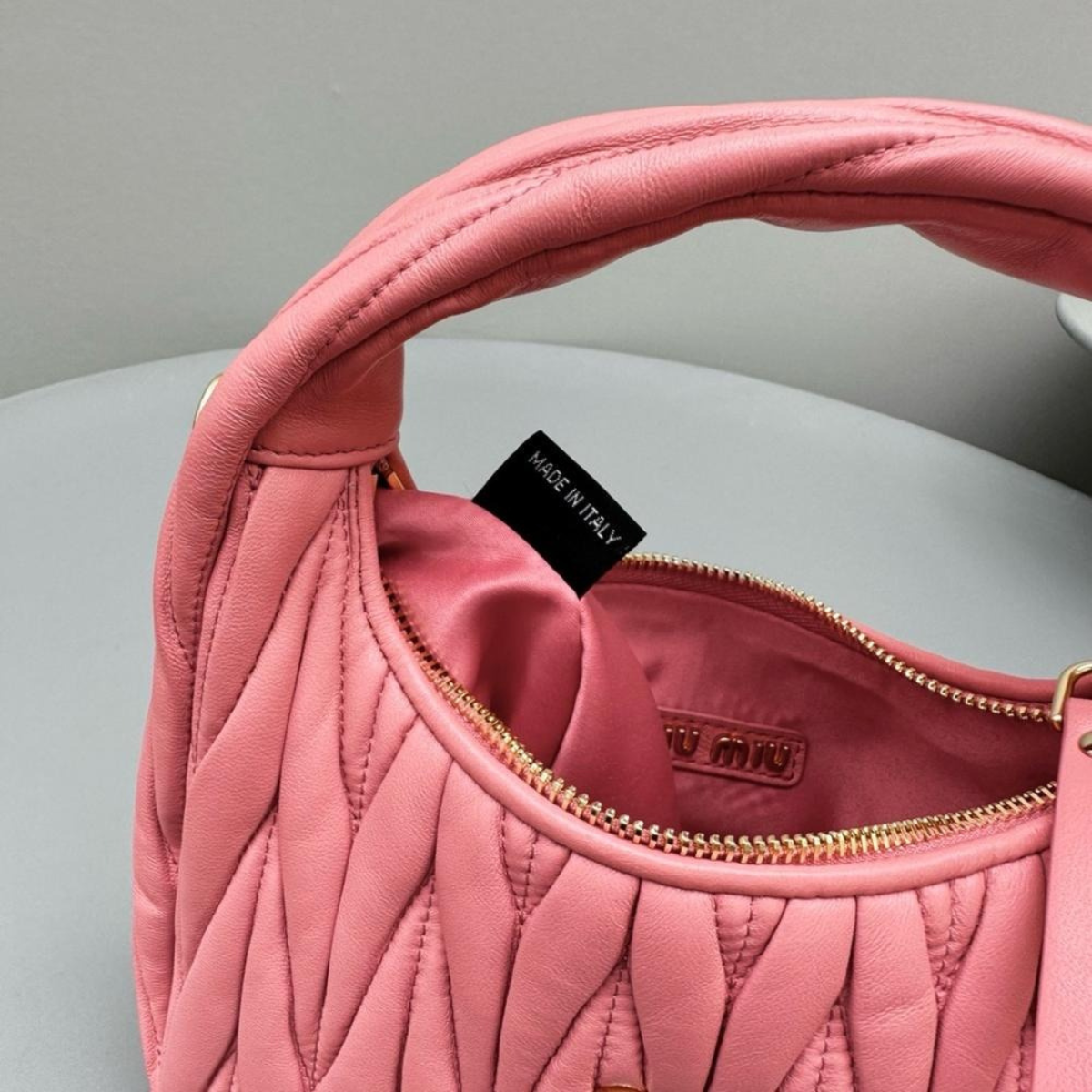 Miu Miu – Wander shoulder bag in quilted nappa leather
