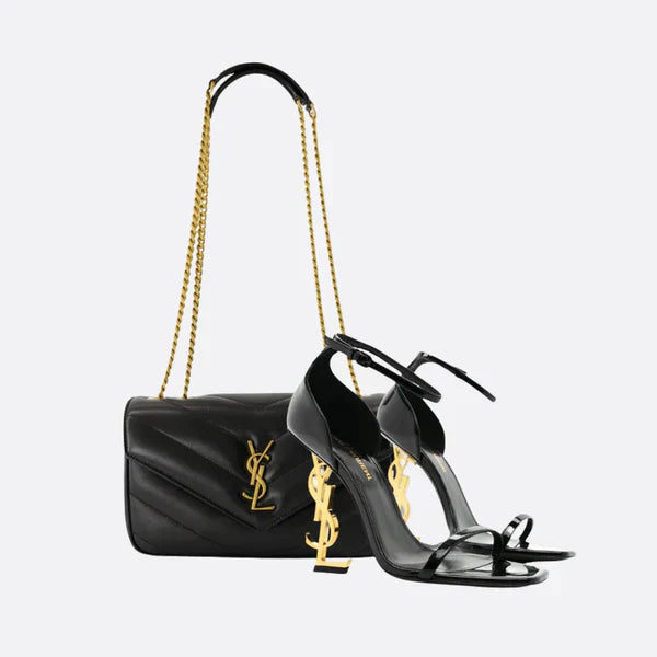 Yves Saint Laurent – Signature Set: Loulou bag & Opyum sandals