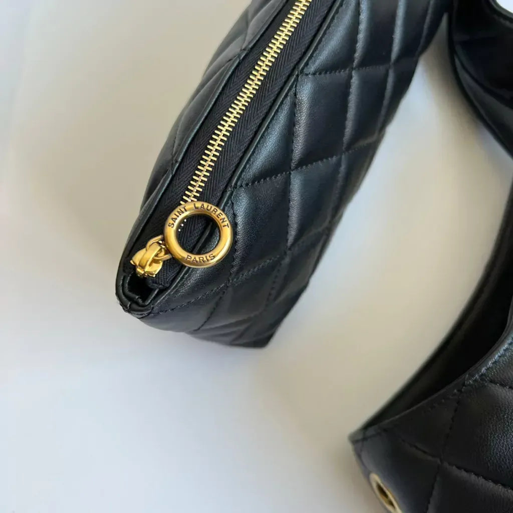 Saint Laurent – Icare bag in quilted lambskin leather