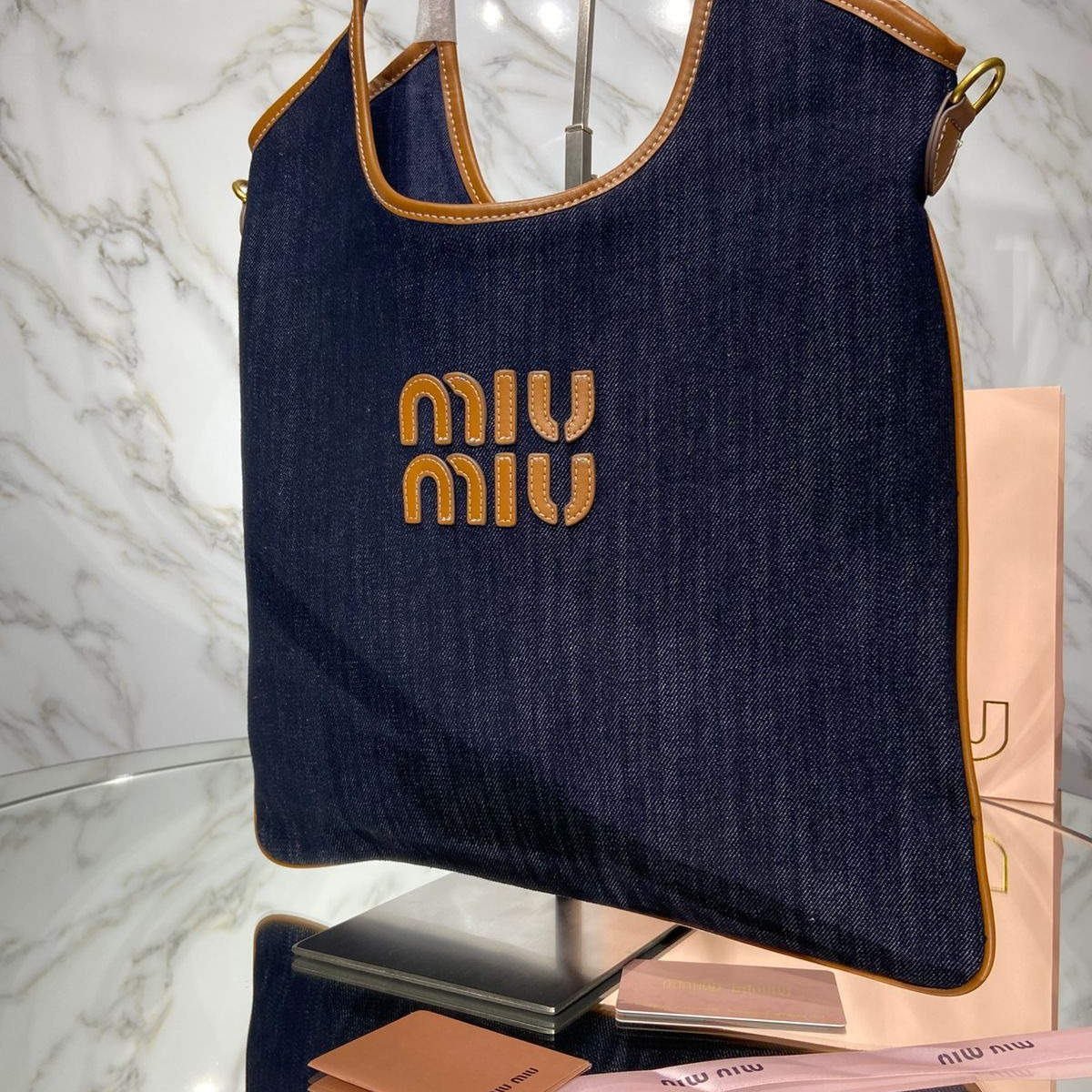 Miu Miu – Ivy in denim bag