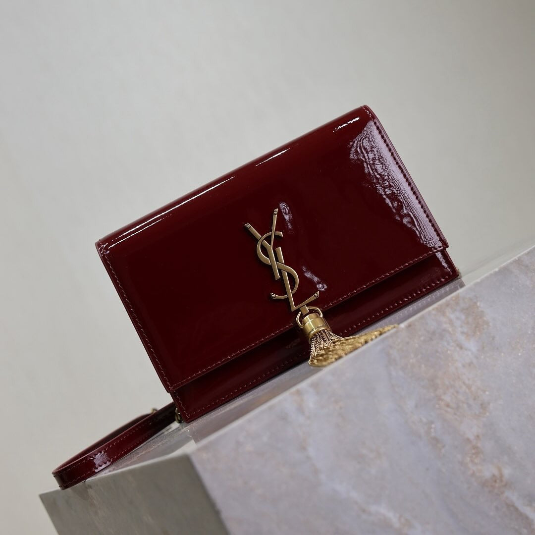 Yves Saint Laurent – Kate Small-tas in patent leather