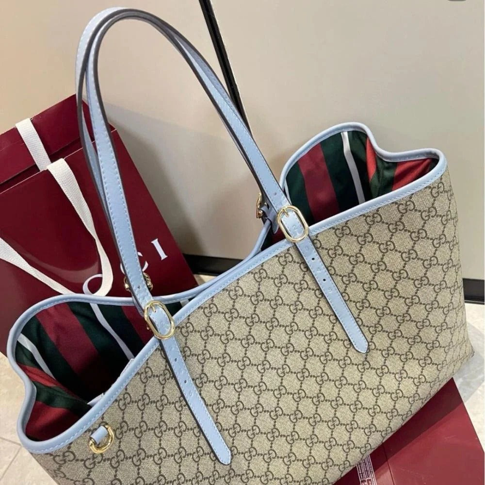 Gucci – Large GG Emblem Shopper Bag